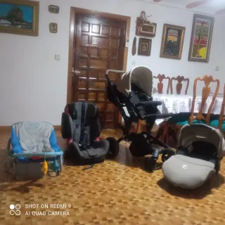Carrito bebé + Silla coche + Maxicosi