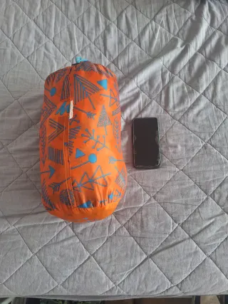 Saco de dormir infantil naranja