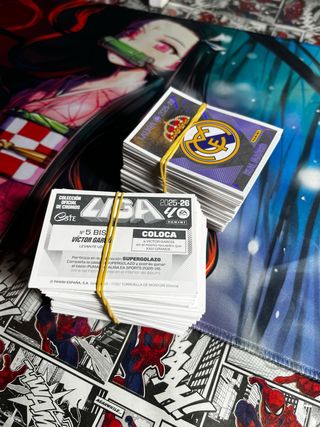 Cromos Liga Panini 2025-26 lote mas 300 cromos