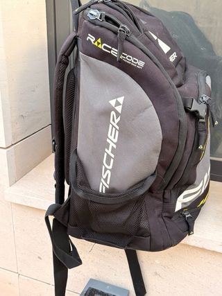 Mochila Ski Fischer  Negra y Gris