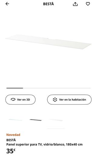 Mueble TV Bestâ de Ikea