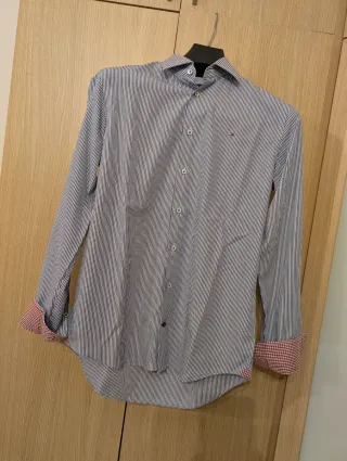 Camisa Tommy Hilfiger Rayas Talla 39 (m)