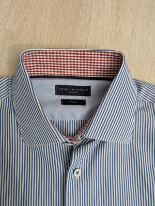 Camisa Tommy Hilfiger Rayas Talla 39 (m)