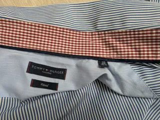 Camisa Tommy Hilfiger Rayas Talla 39 (m)