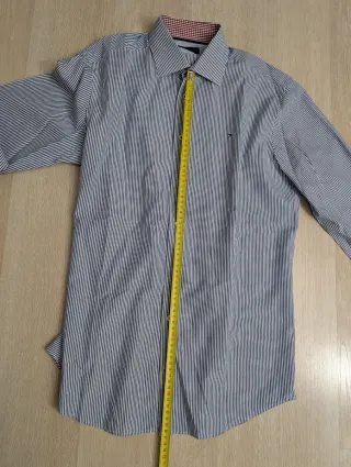 Camisa Tommy Hilfiger Rayas Talla 39 (m)