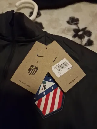 Chándal Atlético de Madrid Nike Negro/Rojo niños