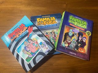 Colección Familia a la fuga 1, 2 y 3
