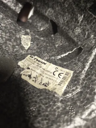 Casco Bici BTWIN Negro