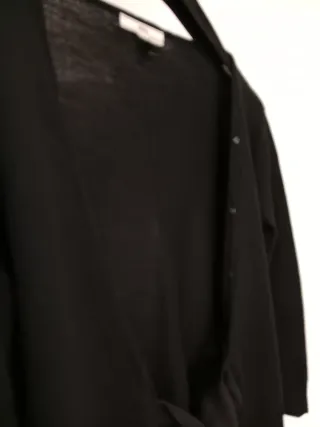 Chaqueta de punto Mango negra