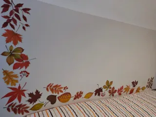 Cabecero y 2 mesitas noche marrón