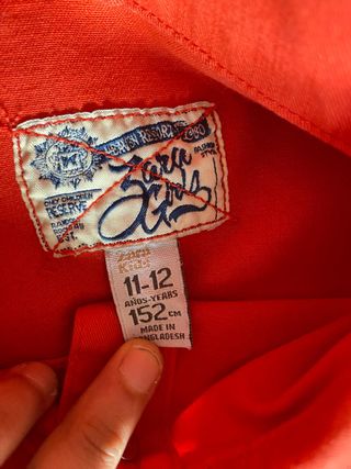 Chaqueta vaquera niña