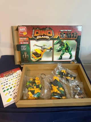 Bloques de Construcción Dino Island 184 Piezas