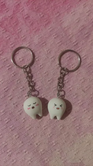 Portachiavi dente (2 pezzi)