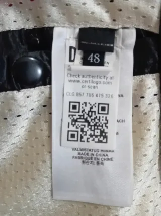 Chaqueta Diesel Negra y Roja