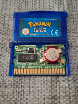Pokémon Zafiro GBA Original - Pila Cambiada