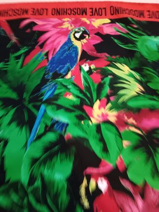 Foulard Moschino fantasia tropical