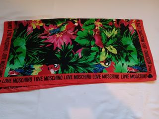 Foulard Moschino fantasia tropical