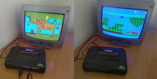 SEGA MASTER SYSTEM II - Consola Negra