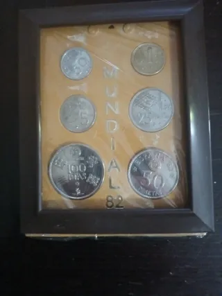 Monedas Conmemorativas Mundial España 82