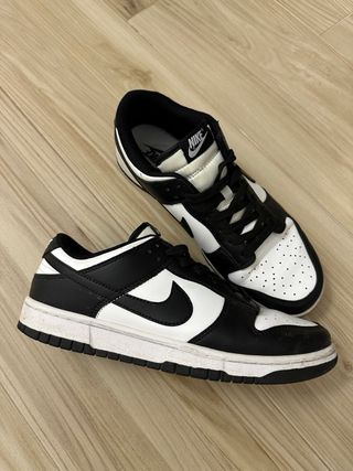 Nike Dunk Scarpa Sneakers Nero Bianco