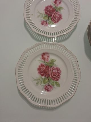 SET 6 PIATTI IN CERAMICA