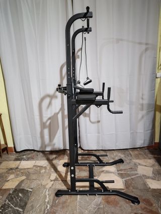 Rack de dominadas y dips