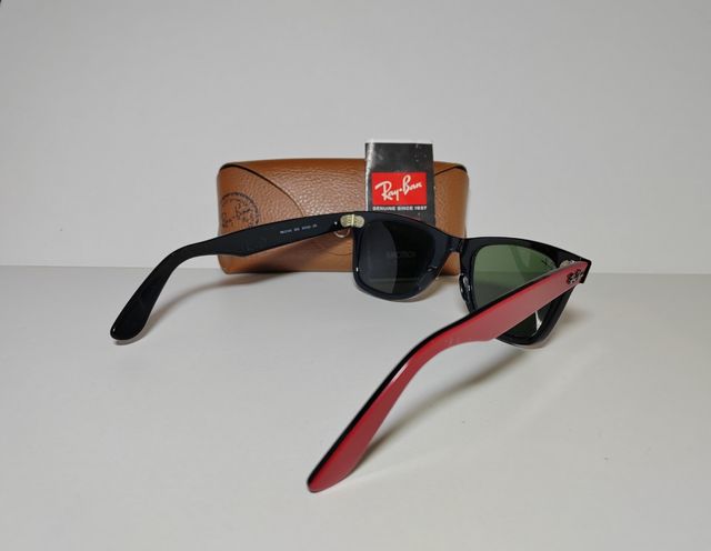 Ray-Ban Wayfarer Rojas y Negras
