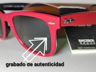 Ray-Ban Wayfarer Rojas y Negras