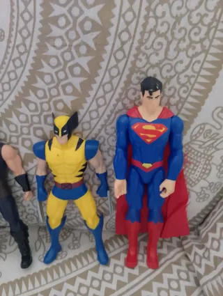 Figuras de Acción Superhéroes Marvel y DC