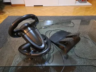 Volante y Pedales Gaming