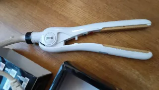 Piastra capelli Retro.upgrade bianca