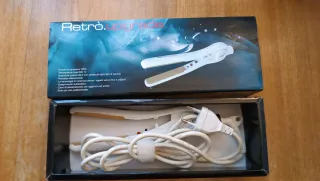 Piastra capelli Retro.upgrade bianca