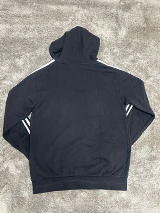 Sudadera Adidas Negra con Capucha Talla M