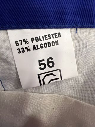 Pantalón de trabajo azul T-56
