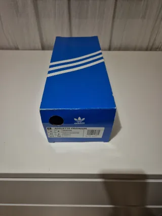 Chanclas Adidas Adilette Premium Azul