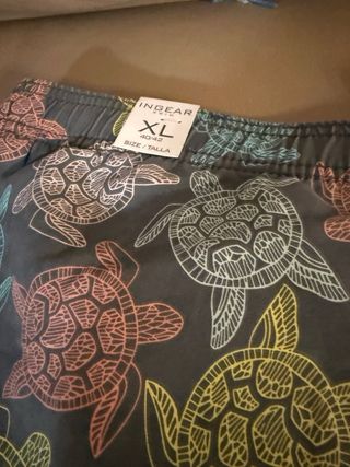 Bañador hombre tortugas multicolor