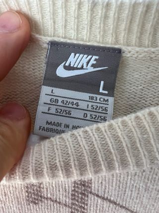Jersey vintage Nike lambswool