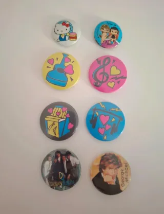 Spille vintage anni 80 - Hello Kitty, Duran Duran