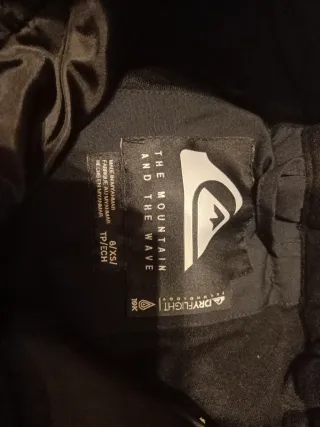 Pantalón de esquí infantil negro