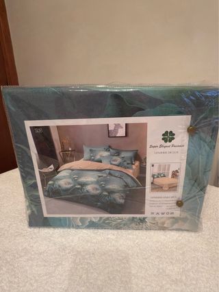 Juego de sábanas de 6 piezas 100% algodón Nuevo