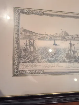 Cuadro antiguo Barcelona