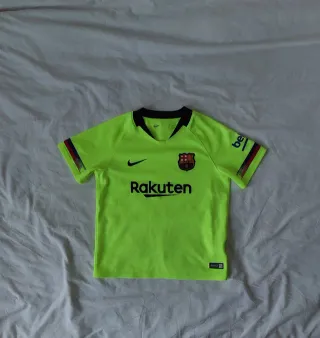 Conjunto niño Barcelona 18/19 Flúor