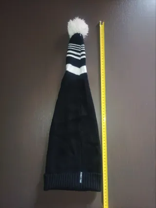 Gorro Elfo Negro y Blanco