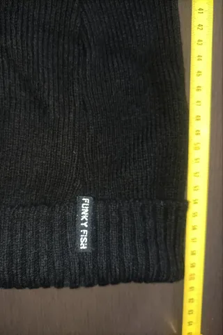 Gorro Elfo Negro y Blanco