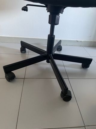 Silla de escritorio negra