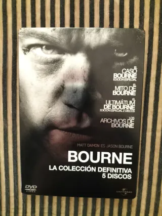 Saga Bourne Blu-ray Steelbook Completa