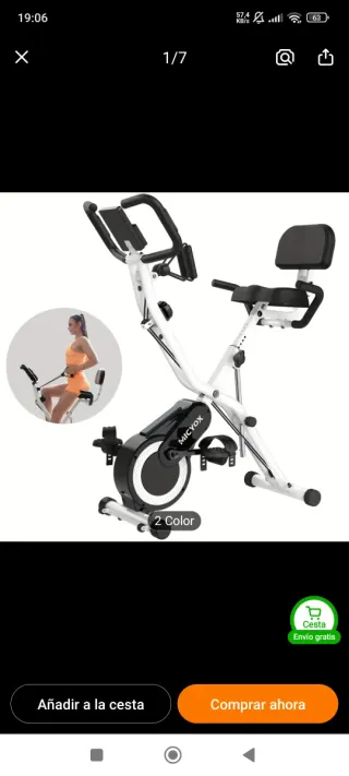 Bicicleta Estática Resistencia Magnética