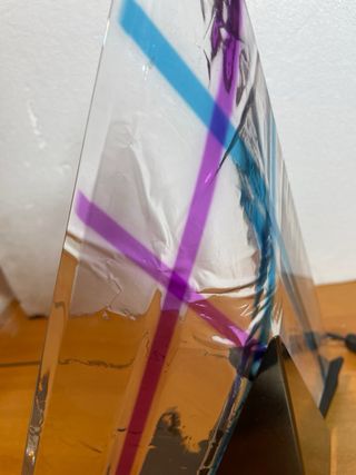 Lampada vintage Design Anni 80 Acrilico Memphis