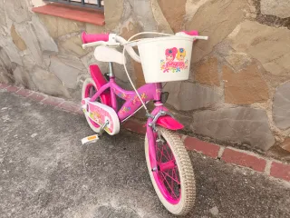 Bicicleta infantile rosa da 14 pollici