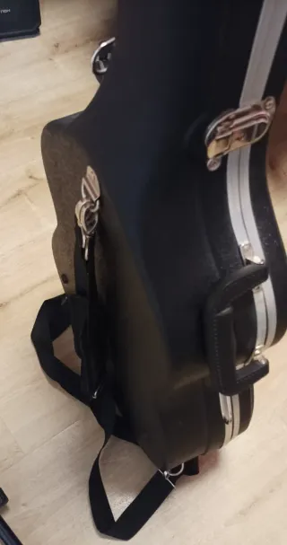 Funda rígida ABS para guitarras, marca Cibeles